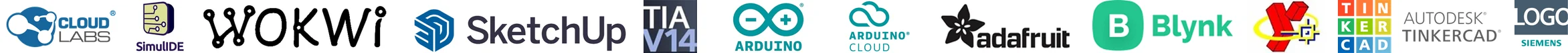Logos de tecnologías de electrónica